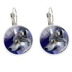 boucle d oreille loup alpha